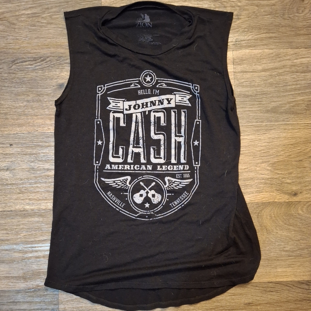 Hello, I’m Johnny Cash American Legend Sleeveless Unisex T-Shirt.
